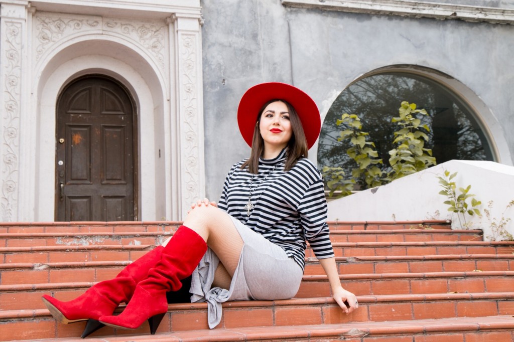 Anette Morgan Vegan Health Wellness Blog Lifestyle Ootd La Femme aux bottes rouges Red Boots 10